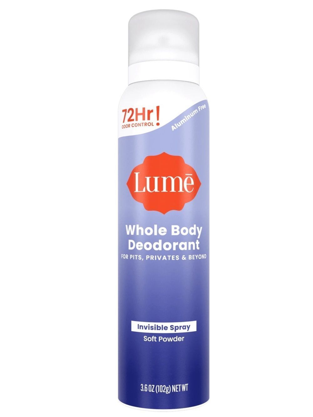 Lume Aluminum free deodorant soft powder